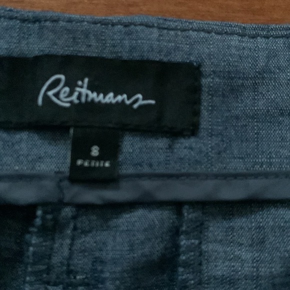 NWOT chambray high waisted pants - Picture 4 of 7